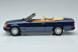 Mercedes 300 CE-24 A124 Cabriolet Nautical Blå Begrænset Udgave Norev 1:18 183879 Metal — billede 4 af 7