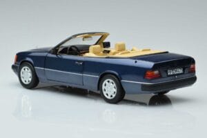 Mercedes 300 CE-24 A124 Cabriolet Nautical Blå Begrænset Udgave Norev 1:18 183879 Metal — billede 6 af 7