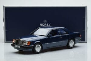 Mercedes 300 CE-24 C124 Coupe Nautical Blå Begrænset Udgave Norev 1:18 183882 Metal — billede 7 af 7