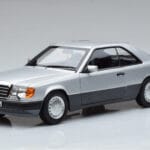 Mercedes 300 CE-24 C124 Coupe Sølv Norev 1:18 183880 Metal