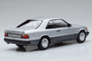 Mercedes 300 CE-24 C124 Coupe Sølv Norev 1:18 183880 Metal — billede 3 af 7