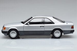 Mercedes 300 CE-24 C124 Coupe Sølv Norev 1:18 183880 Metal — billede 4 af 7