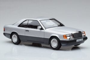 Mercedes 300 CE-24 C124 Coupe Sølv Norev 1:18 183880 Metal — billede 5 af 7