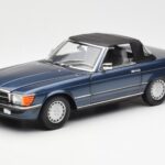 Mercedes 300 SL R107 Nautisk Blå Norev 1:18 183466
