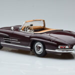 Mercedes 300 SL W198 Roadster Rød Norev 1:18 - image 7 of 8