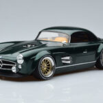 Mercedes 300 SL Speedster Hard Top By S-Klub Grøn GT Spirit 1:18