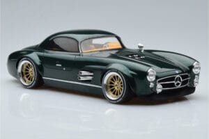 Mercedes 300 SL Speedster Hard Top By S-Klub Grøn GT Spirit 1:18 GT872 Resin — billede 4 af 6