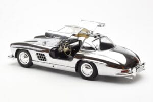 Mercedes 300 SL W198 Krom Minichamps 1:18 B66040645 Metal — billede 5 af 8