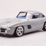 Mercedes 300 SL W198 Gullwing By S-Klub Grå GT Spirit 1:18