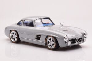 Mercedes 300 SL W198 Gullwing By S-Klub Grå GT Spirit 1:18 GT418 Resin — billede 4 af 6