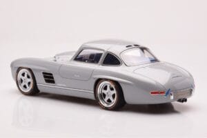Mercedes 300 SL W198 Gullwing By S-Klub Grå GT Spirit 1:18 GT418 Resin — billede 5 af 6