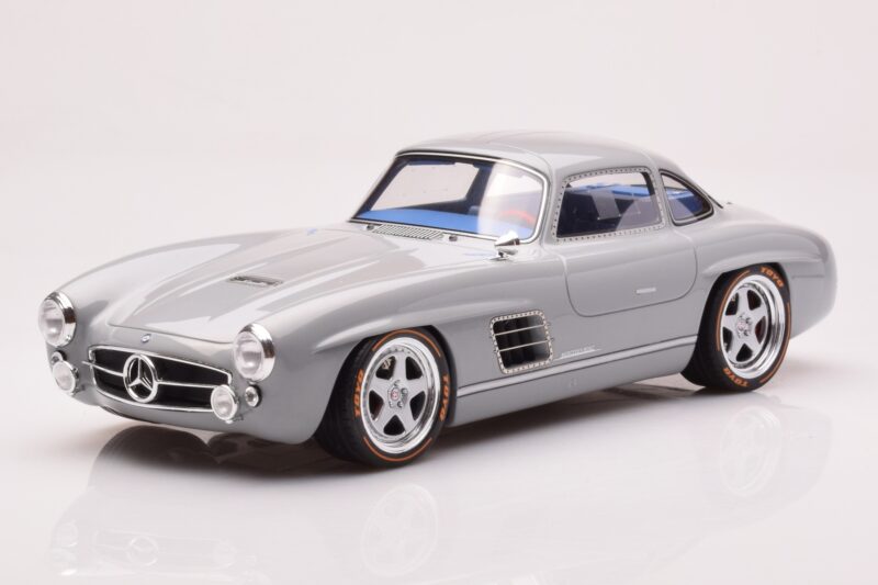 Mercedes 300 SL W198 Gullwing By S-Klub Grå GT Spirit 1:18