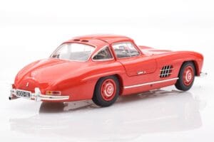 Mercedes 300 SL W198 Gullwing Rød Minichamps 1:18 110037211 Metal — billede 3 af 8