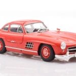 Mercedes 300 SL W198 Gullwing Rød Minichamps 1:18 - image 6 of 8