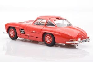 Mercedes 300 SL W198 Gullwing Rød Minichamps 1:18 110037211 Metal — billede 7 af 8