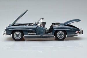 Mercedes 300 SL W198 Roadster Blå Norev 1:18 B66040668 Metal — billede 4 af 9