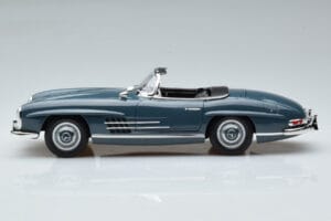 Mercedes 300 SL W198 Roadster Blå Norev 1:18 B66040668 Metal — billede 6 af 9