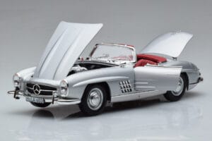 Mercedes 300 SL W198 Roadster Norev 1:18 183890 Metal — billede 2 af 10