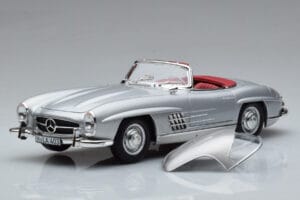 Mercedes 300 SL W198 Roadster Norev 1:18 183890 Metal — billede 3 af 10