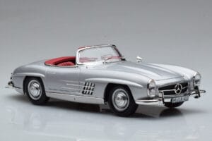 Mercedes 300 SL W198 Roadster Norev 1:18 183890 Metal — billede 8 af 10