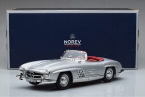 Mercedes 300 SL W198 Roadster Norev 1:18 183890 Metal — billede 10 af 10