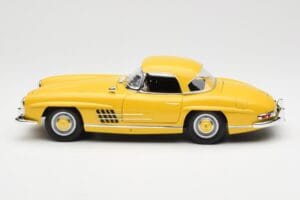 Mercedes 300 SL W198 Roadster Gul Norev 1:18 B66040669 Metal — billede 4 af 8