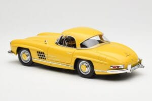 Mercedes 300 SL W198 Roadster Gul Norev 1:18 B66040669 Metal — billede 7 af 8