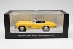 Mercedes 300 SL W198 Roadster Gul Norev 1:18 B66040669 Metal — billede 8 af 8