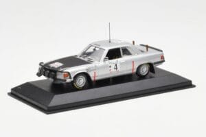 Mercedes 450 SLC 5.0 #4 B. Waldegaard / H. Thorszelius Rally du Bandama 1979 Minichamps 1:43 430793994 Metal — billede 2 af 4