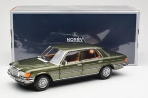 Mercedes 450SEL 6.9 W116 Grøn Metallic Norev 1:18 183455 Metal — billede 8 af 8