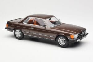 Mercedes 500 SLC C107 Brun KK-Scale 1:18 180851 Metal — billede 4 af 6