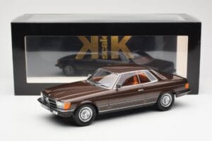 Mercedes 500 SLC C107 Brun KK-Scale 1:18 180851 Metal — billede 6 af 6