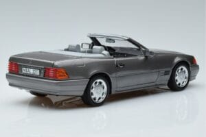 Mercedes 500 SL R129 Grå Metallic Norev 1:18 183715 Metal — billede 3 af 7