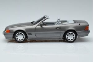 Mercedes 500 SL R129 Grå Metallic Norev 1:18 183715 Metal — billede 4 af 7