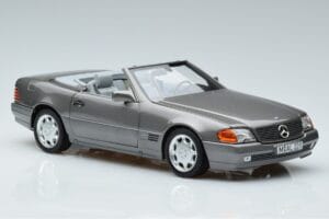 Mercedes 500 SL R129 Grå Metallic Norev 1:18 183715 Metal — billede 5 af 7