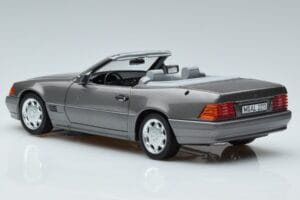 Mercedes 500 SL R129 Grå Metallic Norev 1:18 183715 Metal — billede 6 af 7