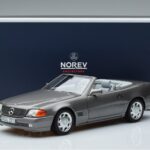 Mercedes 500 SL R129 Grå Metallic Norev 1:18 183715 Metal - image 7 of 7