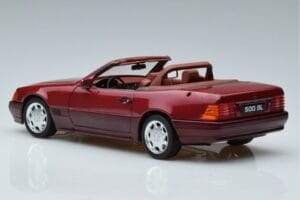 Mercedes 500 SL R129 Begrænset Udgave Norev 1:18 183716 Metal — billede 6 af 7