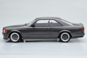 Mercedes 560 SEC C126 AMG Wide Body Grå Otto 1:18 OT823 Resin — billede 3 af 6