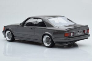 Mercedes 560 SEC C126 AMG Wide Body Grå Otto 1:18 OT823 Resin — billede 5 af 6