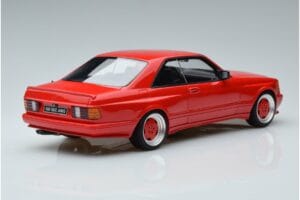 Mercedes 560 SEC W126 Widebody Rød Otto 1:18 OT995 Resin — billede 2 af 6
