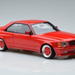 Mercedes 560 SEC W126 Widebody Rød Otto 1:18 OT995 Resin - image 4 of 6
