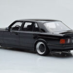 Mercedes 560 SEL AMG W126 Obsidian Sort Otto 1:18 - image 5 of 6