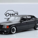 Mercedes 560 SEL AMG W126 Obsidian Sort Otto 1:18 - image 6 of 6