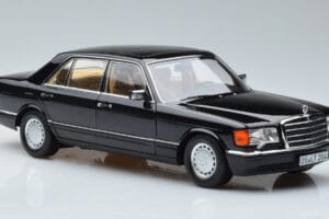 Mercedes 560 SEL W126 Sort Norev 1:18 183793 Metal — billede 5 af 7