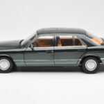 Mercedes 560 SEL W126 Night Grøn Metallic Dealer Edition Norev 1:18 B66040626 - image 4 of 8