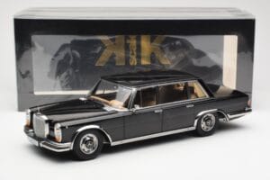 Mercedes 600 SWB W100 Sort KK-Scale 1:18 180601 Metal — billede 6 af 6