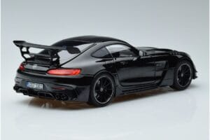 Mercedes AMG GT C190 Black Series Sort Norev 1:18 183900 Metal — billede 3 af 7