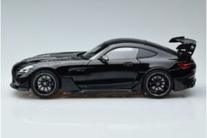 Mercedes AMG GT C190 Black Series Sort Norev 1:18 183900 Metal — billede 4 af 7