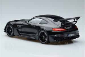 Mercedes AMG GT C190 Black Series Sort Norev 1:18 183900 Metal — billede 6 af 7